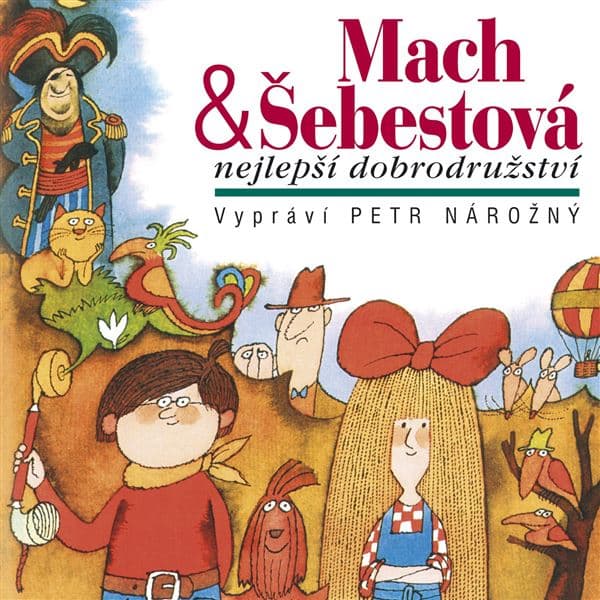 Obálka – Mach & Šebestová Nejlepší dobrodružství