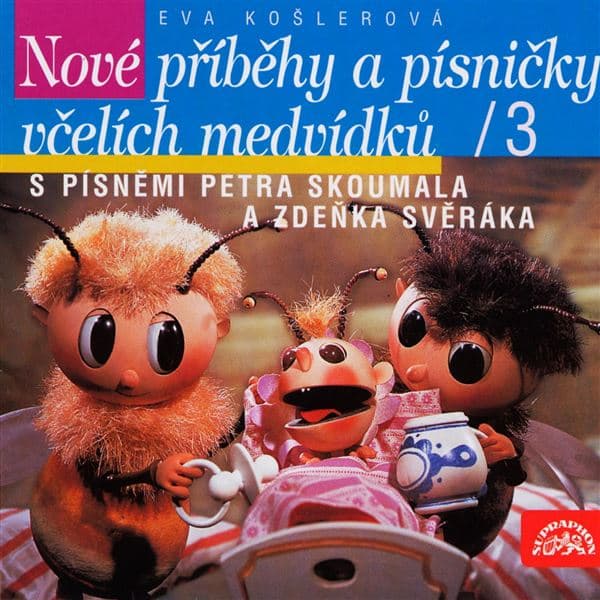 Obálka – Včelí medvídci Nové příběhy a písničky
