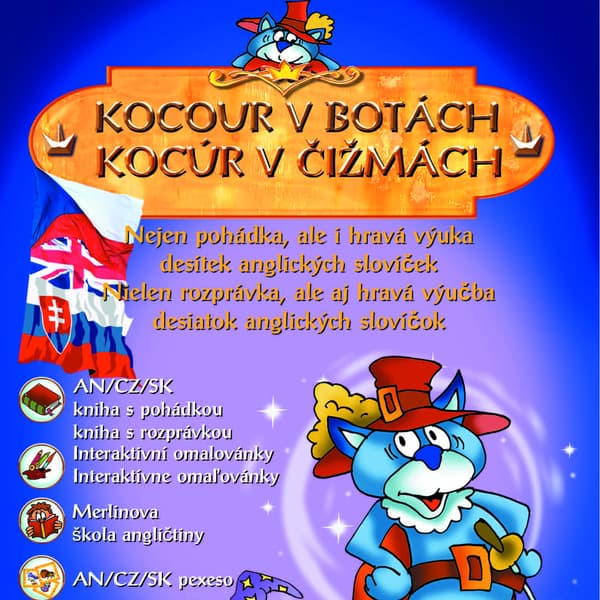 Obálka – Nejkrásnější pohádky - Kocour v botách