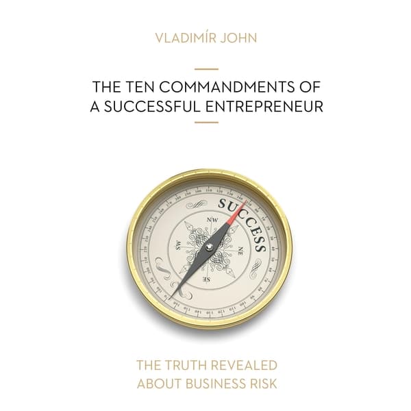 Obálka – THE TEN COMMANDMENTS OF A SUCCESSFUL ENTREPRENEUR