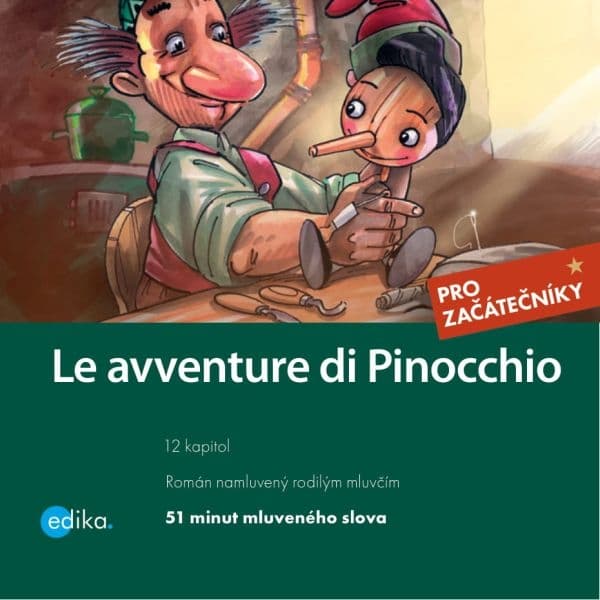 Obálka – Le avventure di Pinocchio