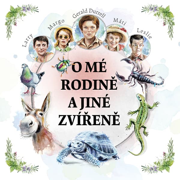 Obálka – O mé rodině a jiné zvířeně