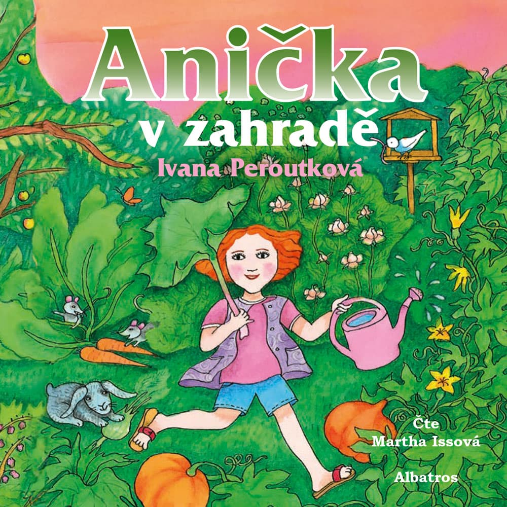 Obálka – Anička v zahradě