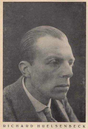 Portrét – Richard Huelsenbeck