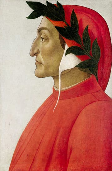 Portrét – Dante Alighieri