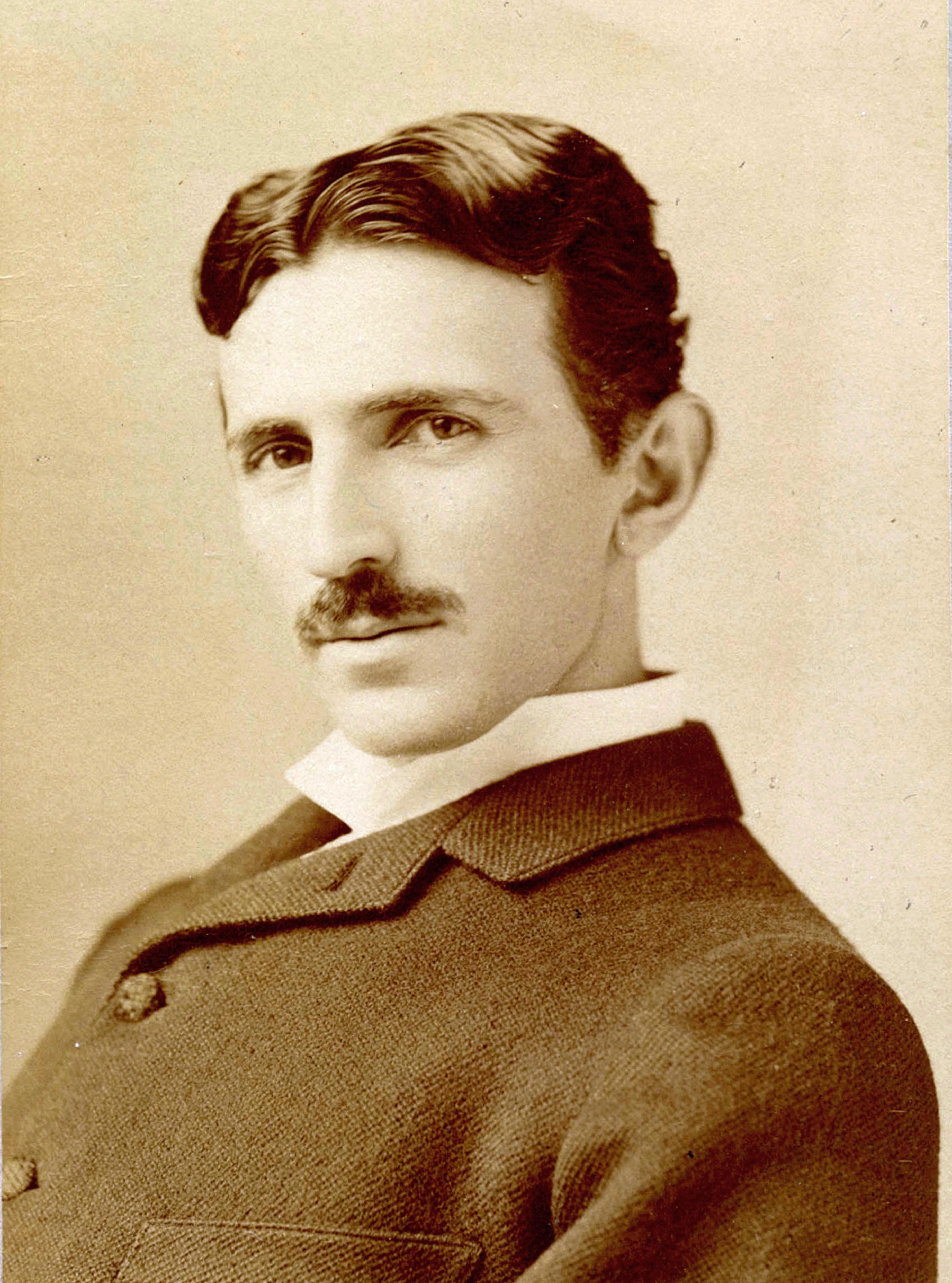 Portrét – Nikola Tesla