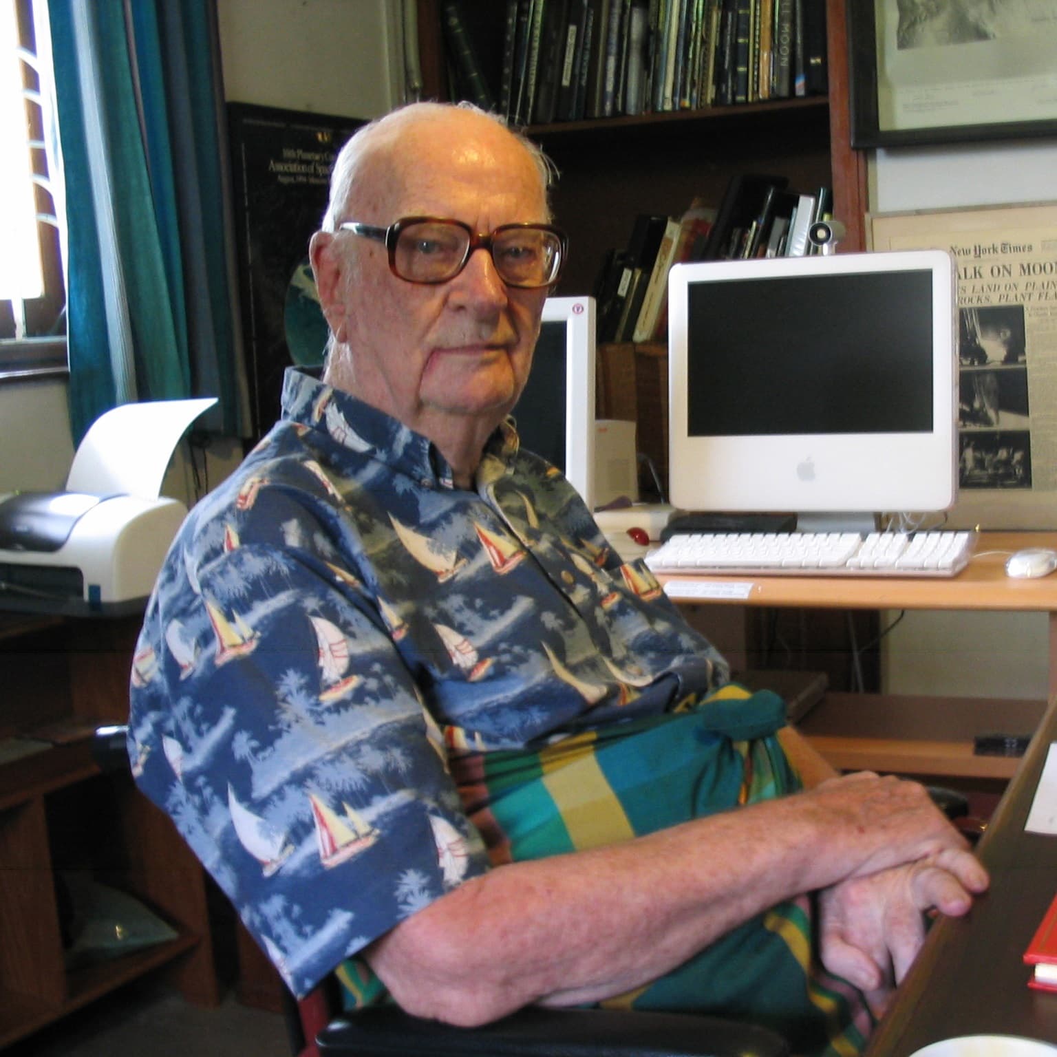 Portrét – Arthur Charles Clarke
