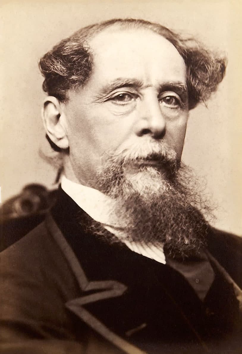 Portrét – Charles Dickens