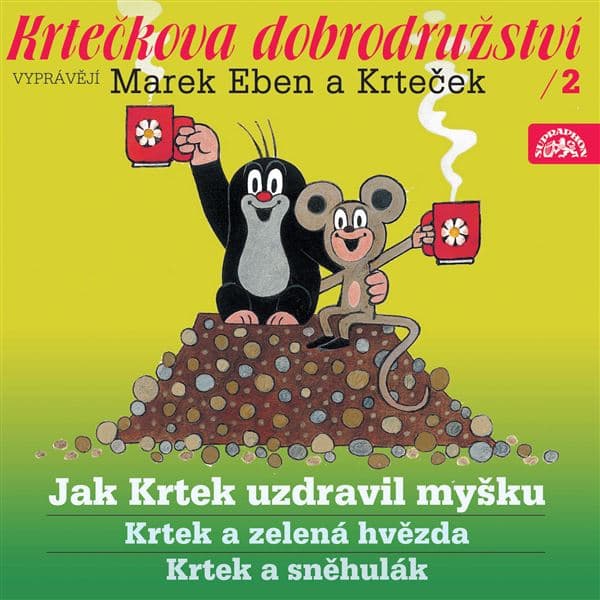 Obálka – Krtkova dobrodružství 2 Jak Krtek uzdravil myšku