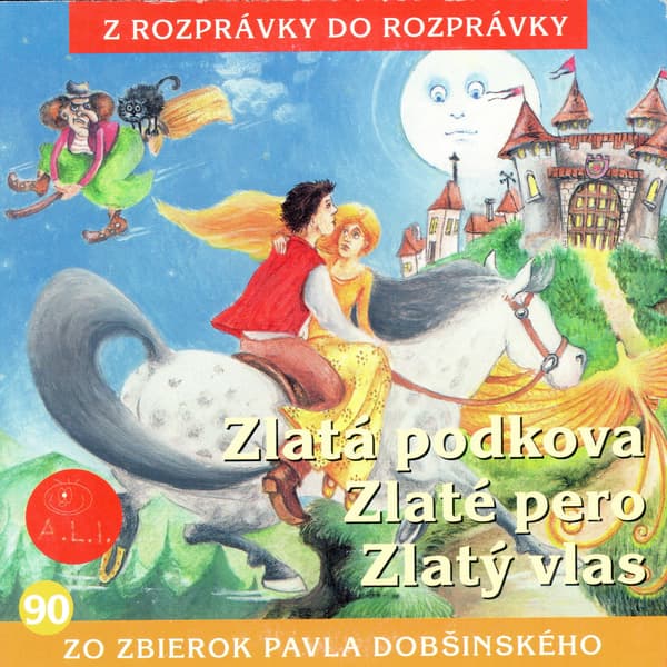 Obálka – Zlatá podkova, zlaté pero, zlatý vlas