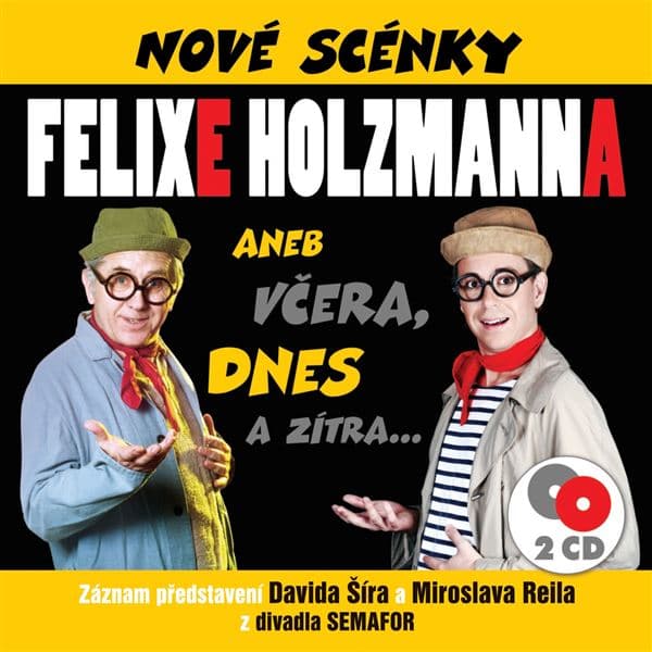 Obálka – Nové scénky Felixe Holzmanna