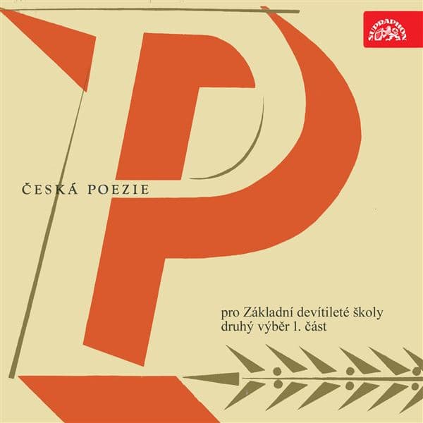 Obálka – Česká poezie pro Základní devítileté školy - druhý výběr 1. část