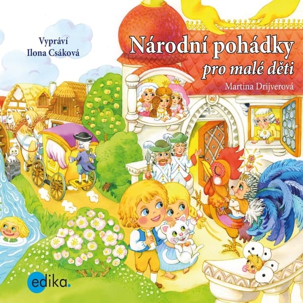 Obálka – Národní pohádky pro malé děti