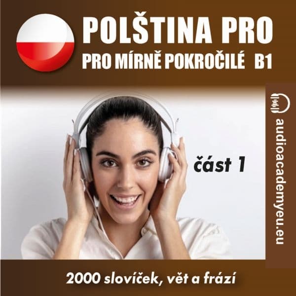 Obálka – Polština pro mírně pokročilé B1 - část 1