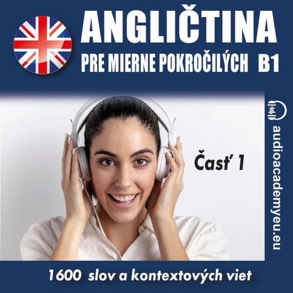 Obálka – Angličtina pre mierne pokročilých B1 - časť 1