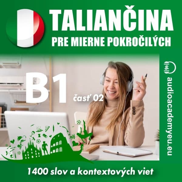 Obálka – Taliančina pre mierne pokročilých B1 - časť 2