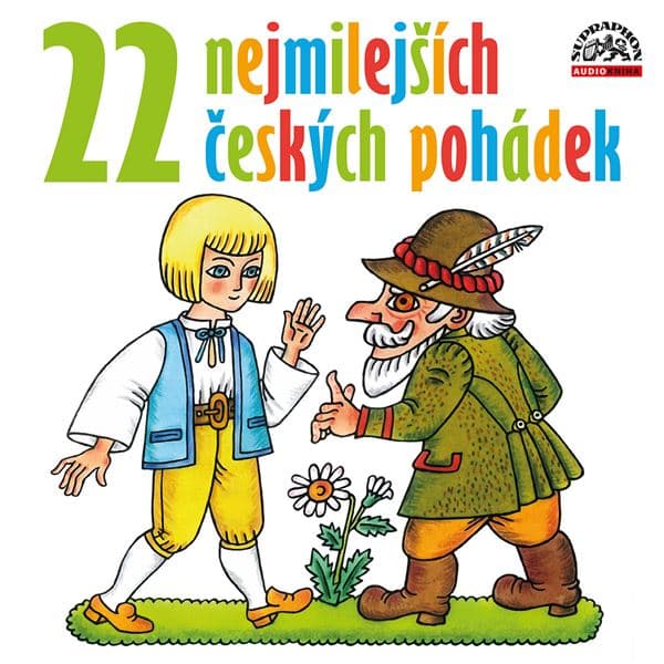 Obálka – 22 nejmilejších českých pohádek