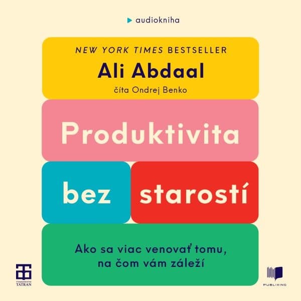 Obálka – Produktivita bez starostí