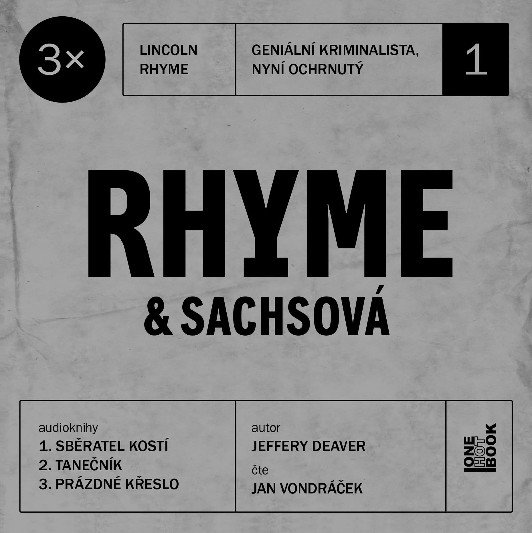 Obálka – 3x Rhyme & Sachsová #1