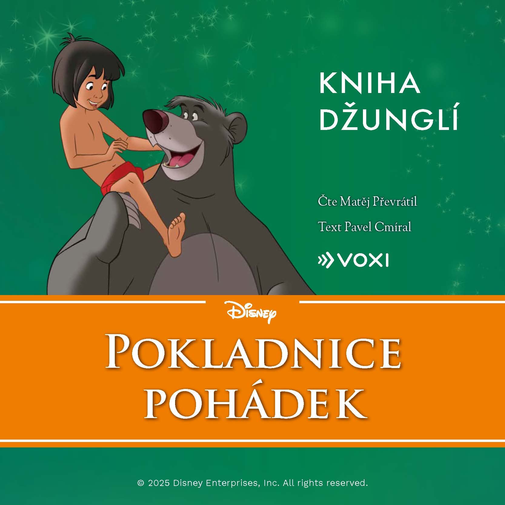Obálka – Disney - Kniha džunglí
