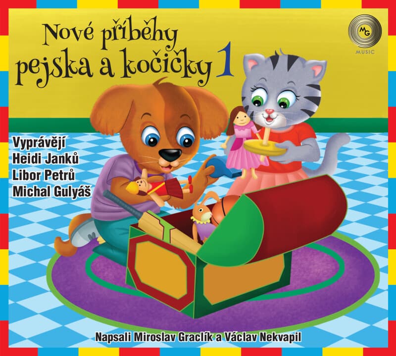 Obálka – Nové příběhy pejska a kočičky 1