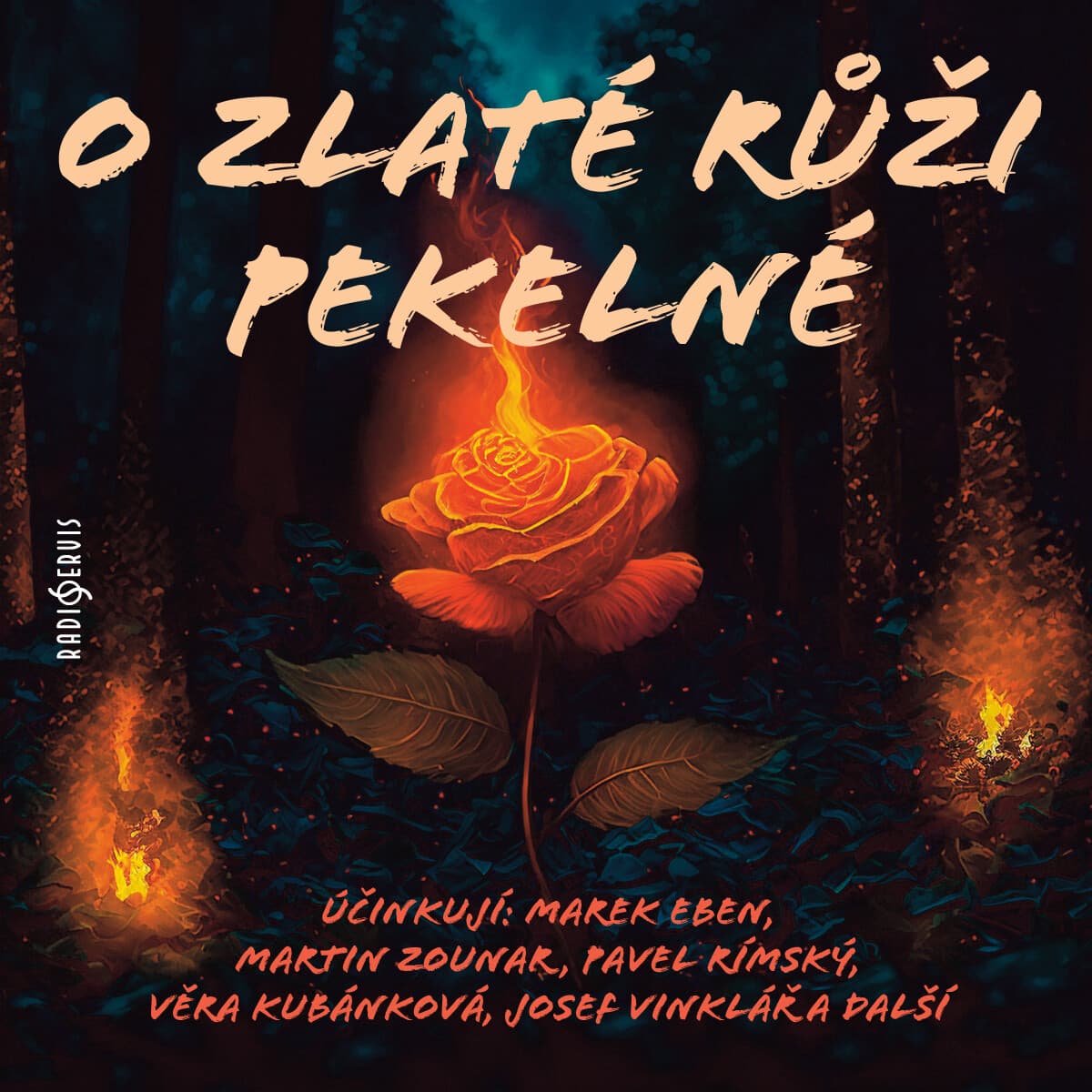 Obálka – O zlaté růži pekelné