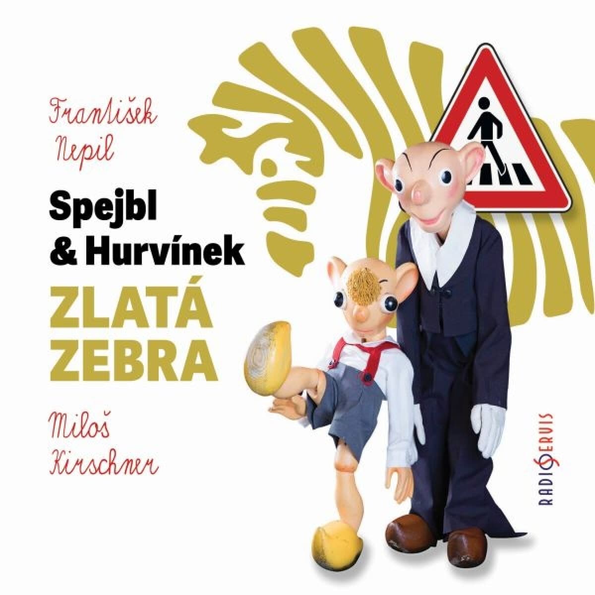 Obálka – Spejbl & Hurvínek a Zlatá zebra